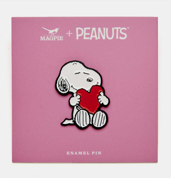 Peanuts Hugs Pin – Heart