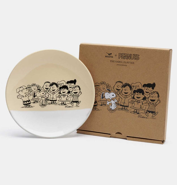 Peanuts Stoneware Platter – Gang
