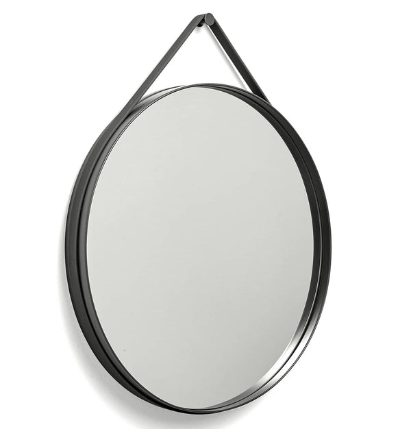 HAY Strap Mirror - Anthracite - 70cm - HUH. Store