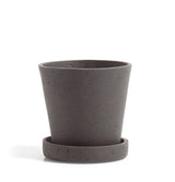 HAY Small Flowerpot with Saucer - Plum - HUH. Store