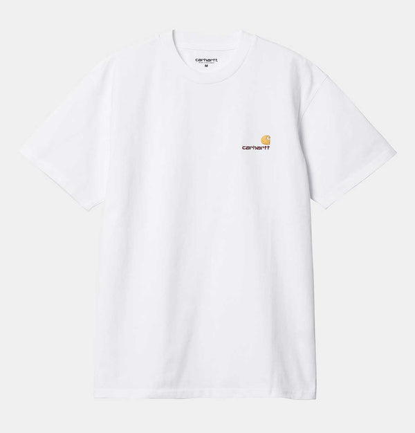 Carhartt WIP American Script T-Shirt in White
