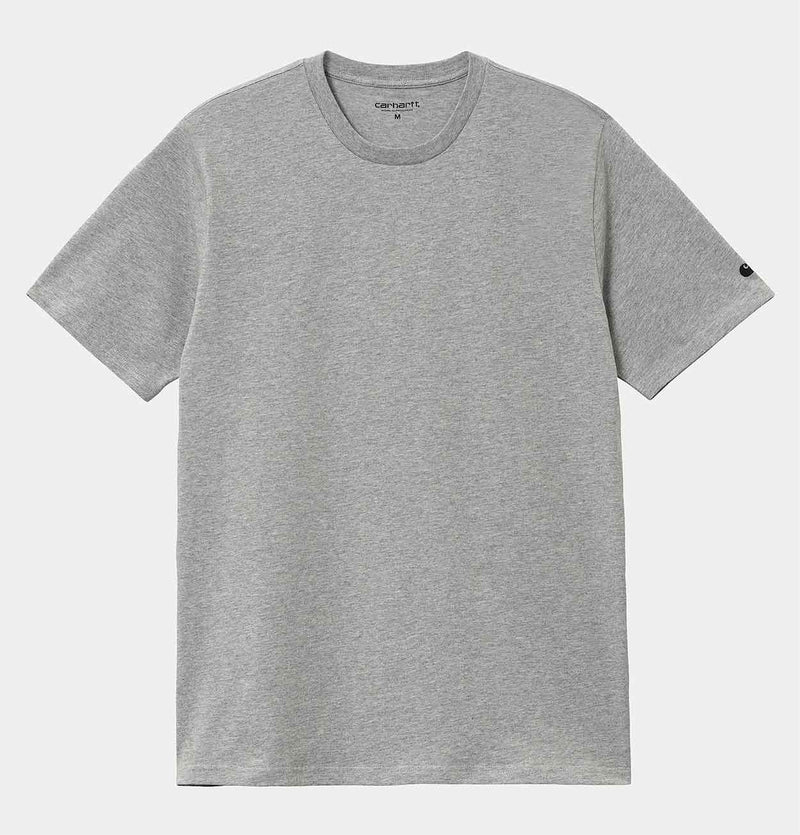 Carhartt WIP Base T-Shirt in Grey Heather