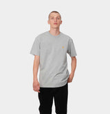 Carhartt WIP Chase T-Shirt in Grey Heather