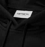 Carhartt WIP Hooded Chase Sweatshirt in Black