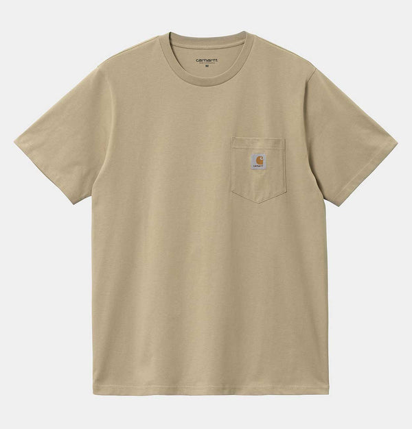 Carhartt WIP Pocket T-Shirt in Ammonite