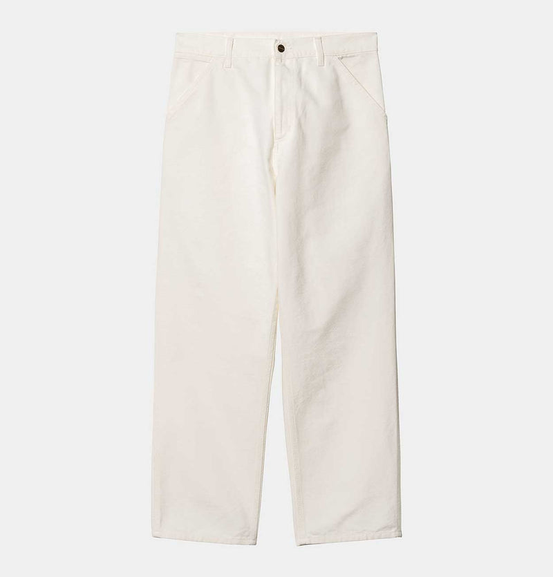 Carhartt WIP Simple Pant in Wax Stone Washed