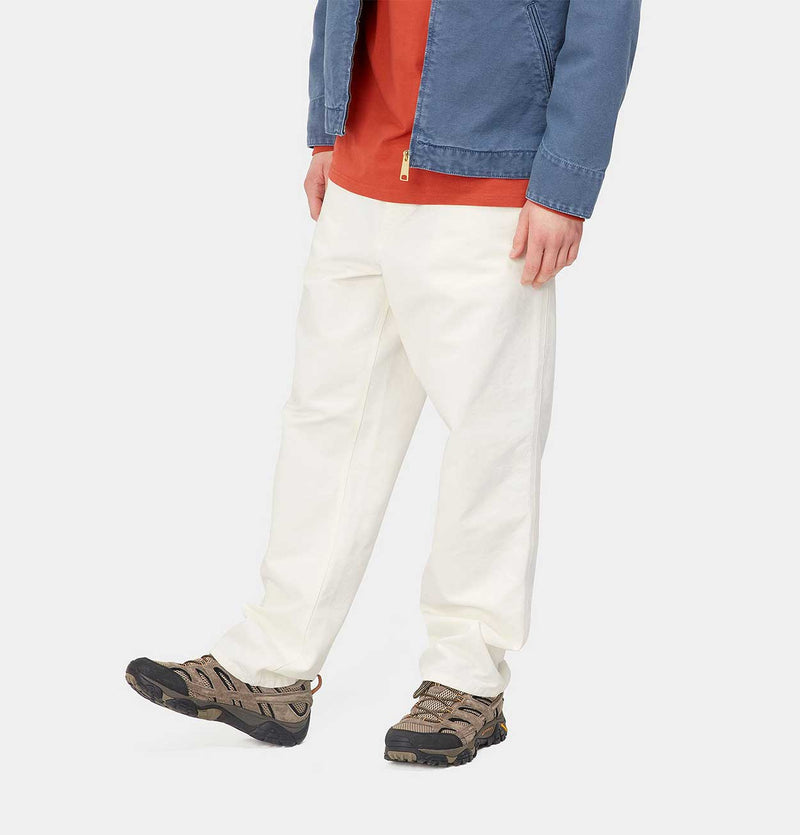 Carhartt WIP Simple Pant in Wax Stone Washed