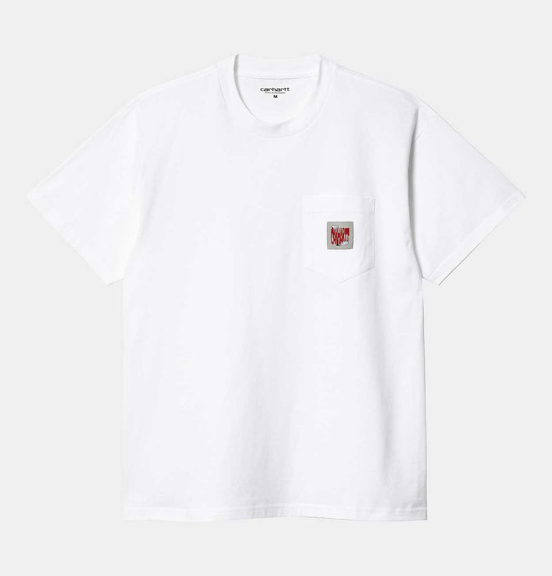 Carhartt WIP Stretch Pocket T-Shirt in White