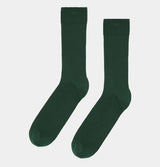 Colorful Standard Men's Classic Organic Cotton Socks in Emerald Green
