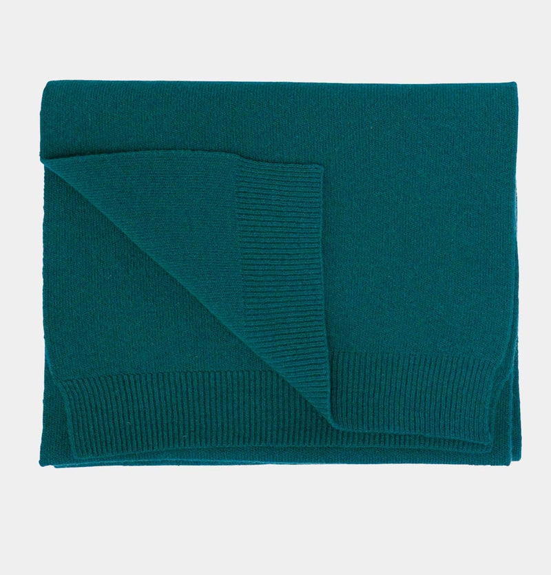 Colorful Standard Merino Wool Scarf in Ocean Green