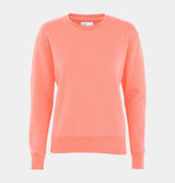Colorful Standard Women's Classic Organic Crew Sweatshirt – Bright Coral