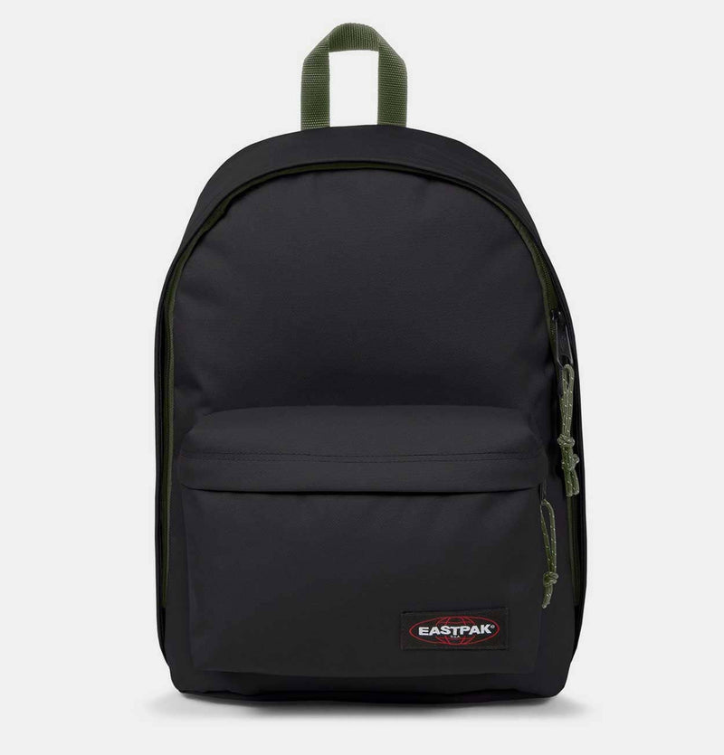 Eastpak Out of Office Backpack in Black & Moss