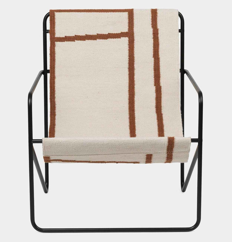 Ferm Living Desert Lounge Chair – Black/Shape