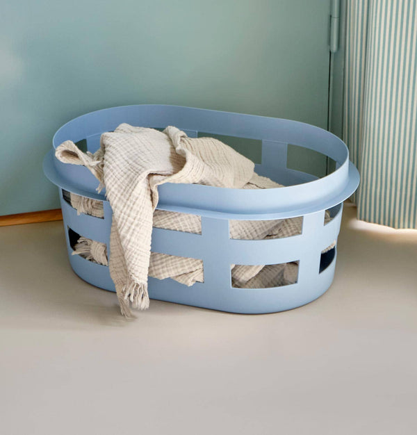 HAY Laundry Basket – Small – Soft Blue