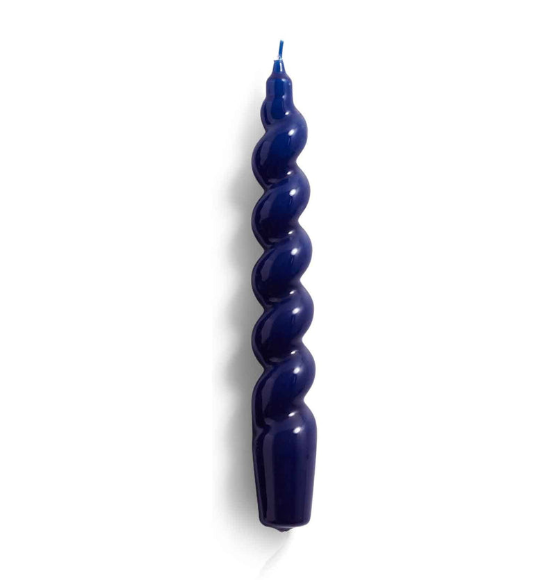 HAY Candle – Spiral – Midnight Blue