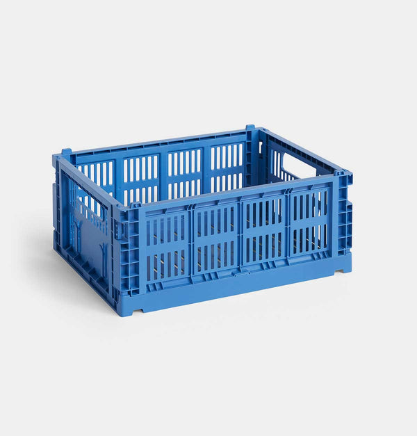 HAY Colour Crate – Medium – Electric Blue