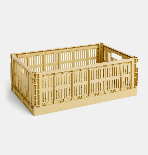 HAY Colour Crate – Large – Golden Yellow