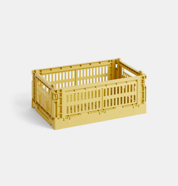 HAY Colour Crate – Small – Dusty Yellow