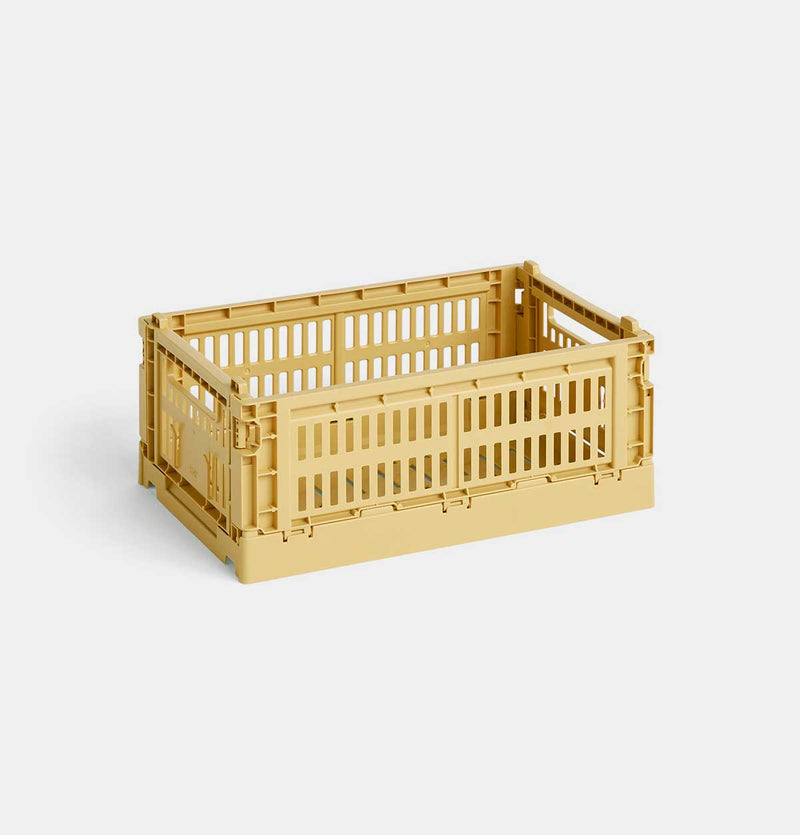 HAY Colour Crate – Small – Golden Yellow