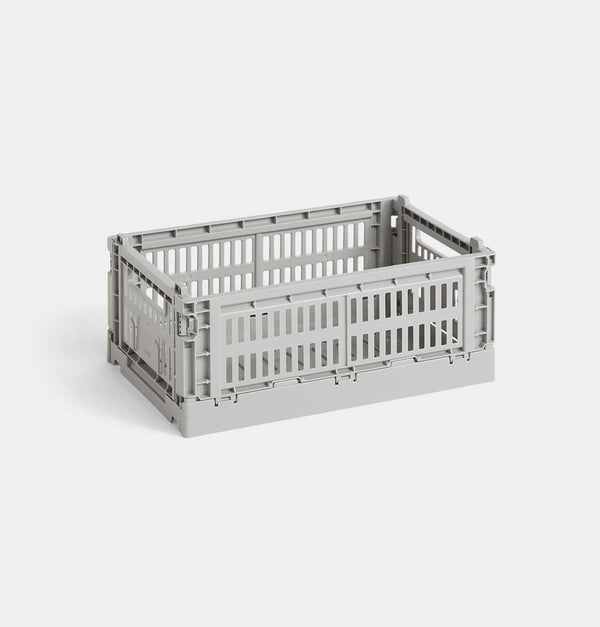 HAY Colour Crate – Small – Light Grey