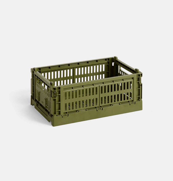 HAY Colour Crate – Small – Olive