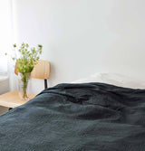 HAY Crinkle Bedspread – Anthracite