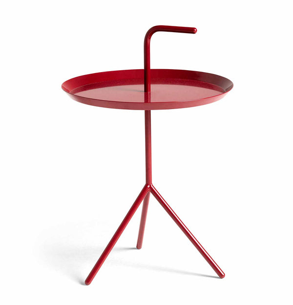 HAY DLM Side Table – Cherry Red High Gloss