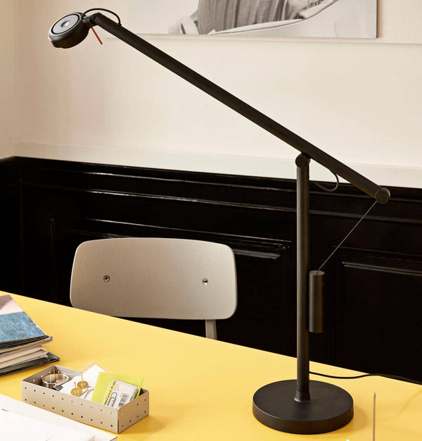 HAY Fifty Fifty Mini Table Lamp – Soft Black