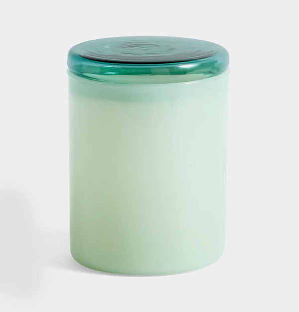 HAY Borosilicate Glass Jar in Jade Green – Small