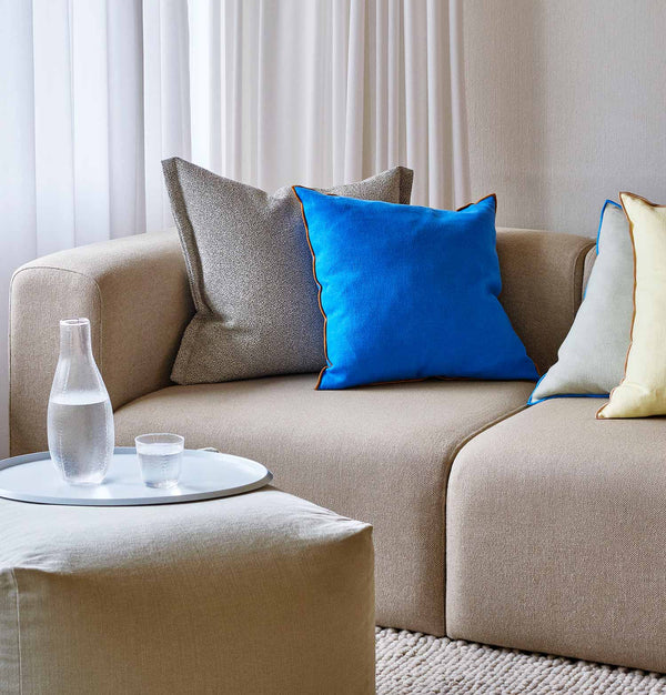 HAY Outline Cushion in Vivid Blue