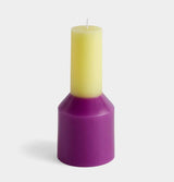 HAY Pillar Candle – Small Tall – Fuschia