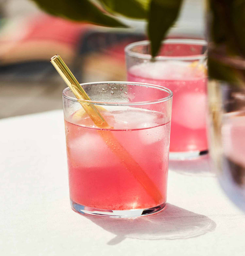 HAY Sip Glass Straw Set – Cocktail