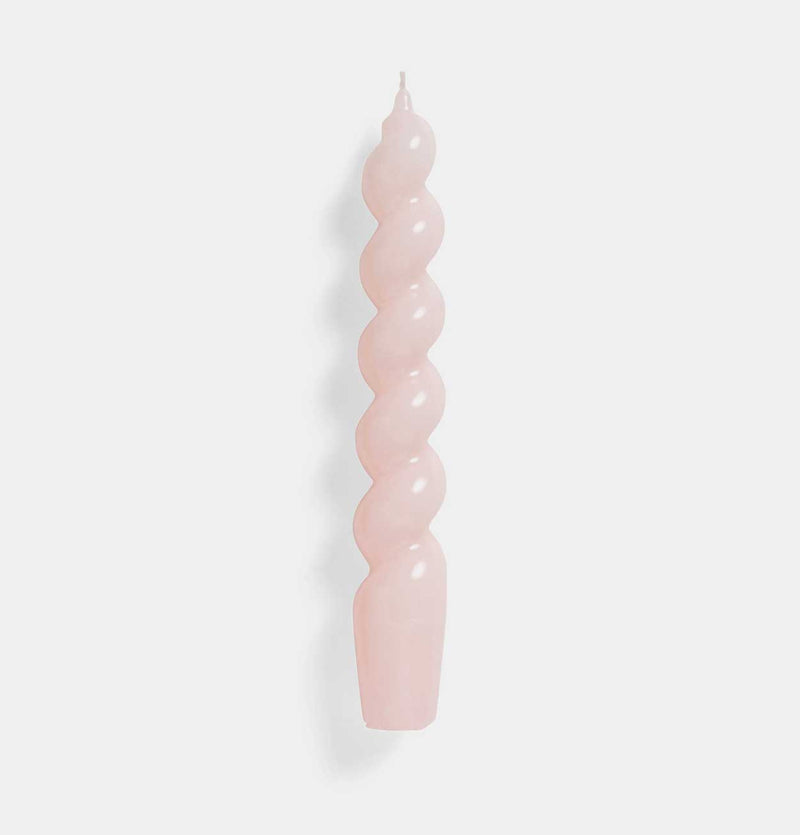 HAY Candle – Spiral – Light Rose