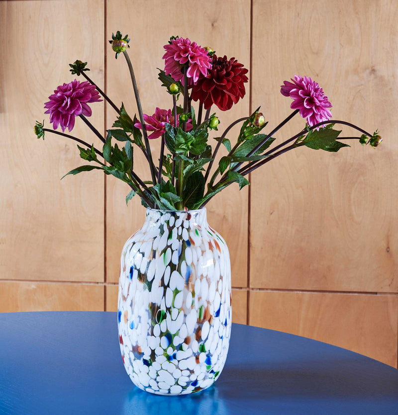 HAY Splash Vase – Large – White Dot