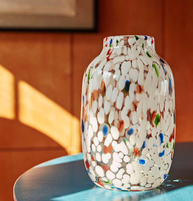 HAY Splash Vase – Large – White Dot