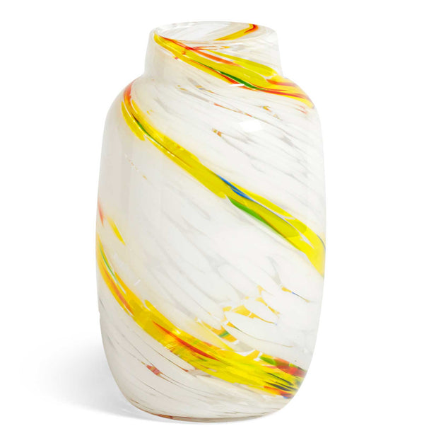 HAY Splash Vase – Medium – Lemon