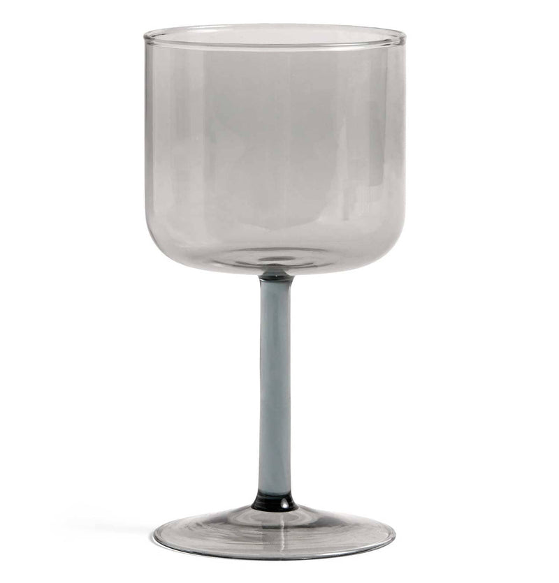 HAY Tint Wine Glass – Set of 2 – Grey