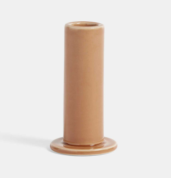 HAY Tube Candleholder – Medium – Peach