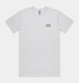 Långsam Run Club Embroidered Logo T-Shirt in White Heather