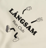 Långsam Run Club Original Sweatshirt in Ecru