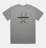 Långsam Run Club Original T-Shirt in Athletic Heather