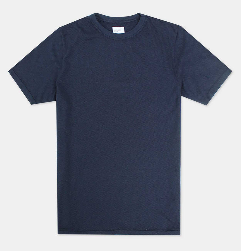 Les Basics Le Crew T-Shirt in Navy