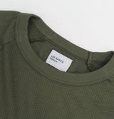 Les Basic Le Long Sleeve T-Shirt in Army