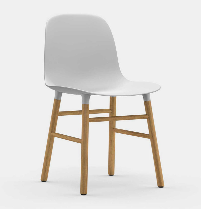 Normann Copenhagen Form Chair – Oak – White