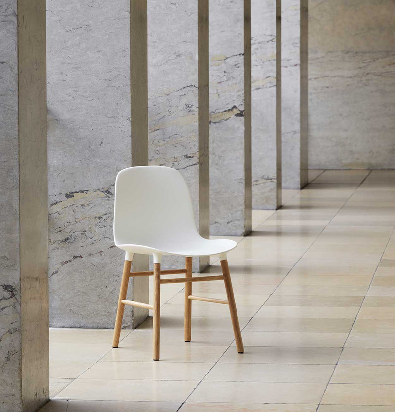 Normann Copenhagen Form Chair – Oak – White