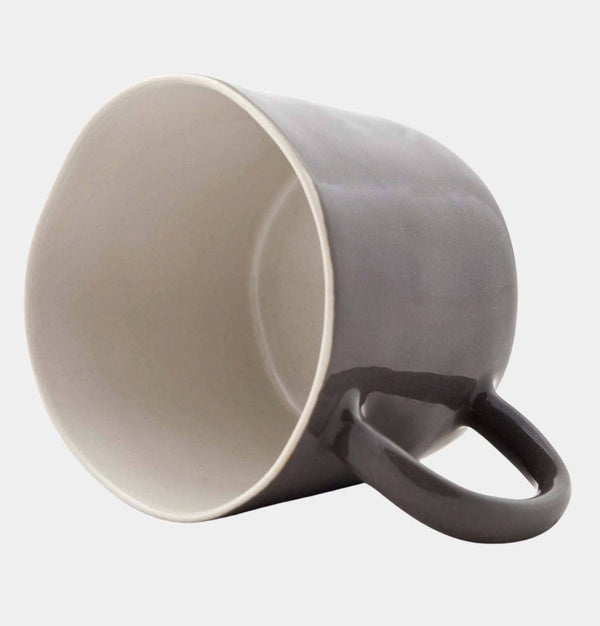 Quail's Egg Stoneware Mug in Charcoal