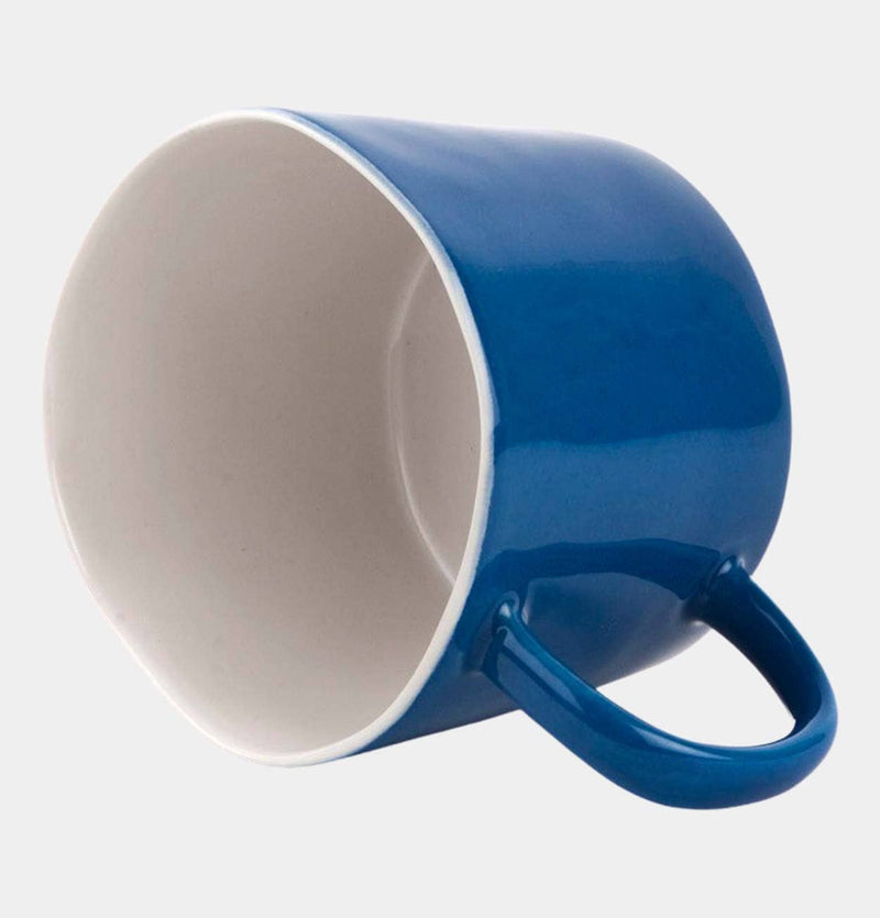 Quail's Egg Stoneware Mug in Mid Blue