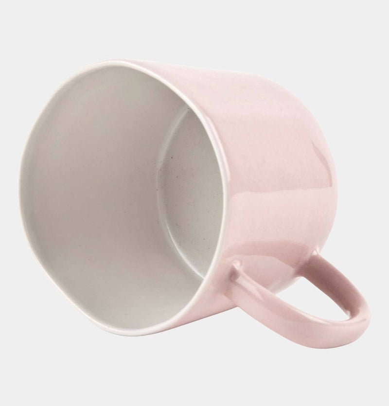 Quail's Egg Stoneware Mug in Pale Pink