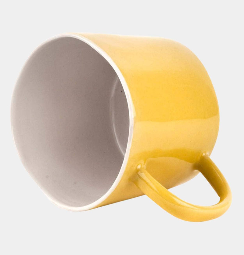 Quail's Egg Stoneware Mug in Yellow