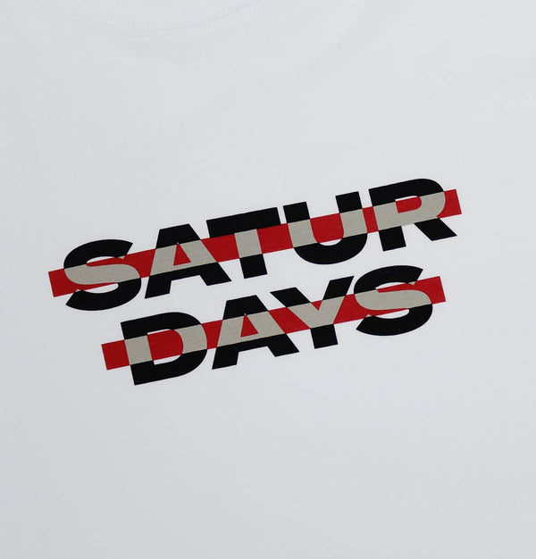 Saturdays NYC Cross Out T-Shirt in White